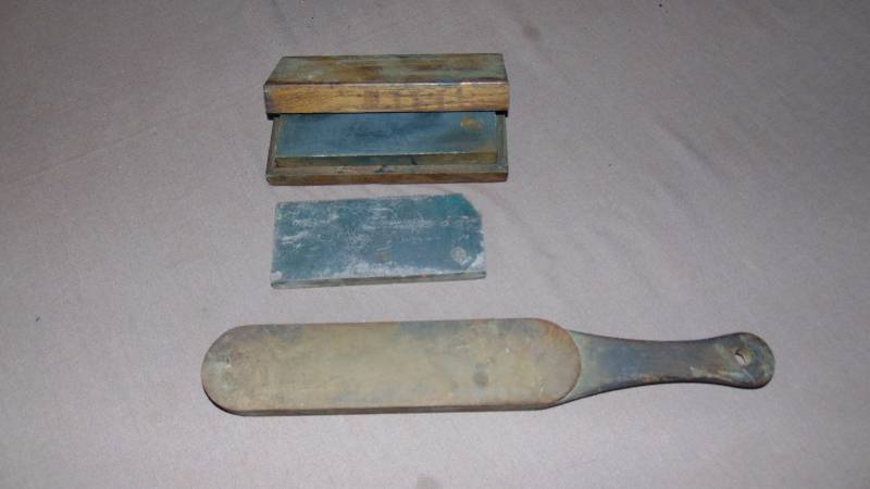 lot 285 image: Vintage Sharpening Stones