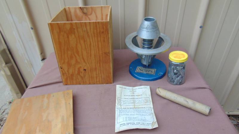 lot 321 image: Sears Allstate Wheel Balancer