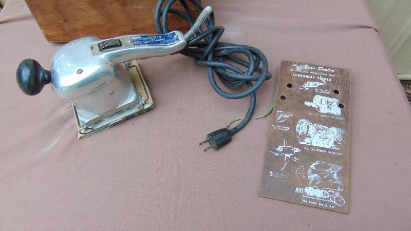 lot 322 image: Speedway Speed Sander