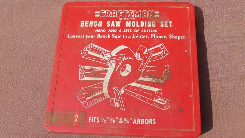lot 365 image: Craftsman Bench Saw Molding Set