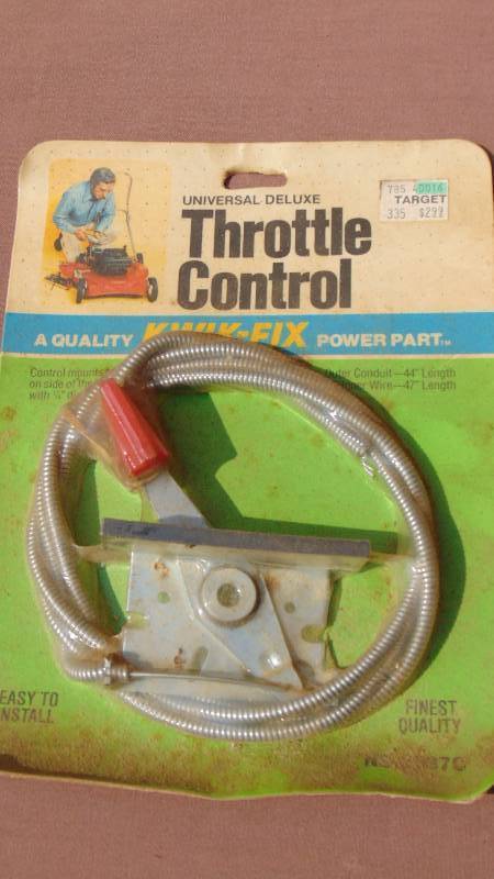 lot 368 image: Throttle Control