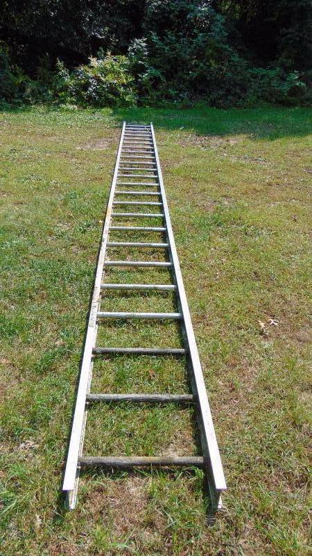 lot 416 image: Werner Aluminum Ladder