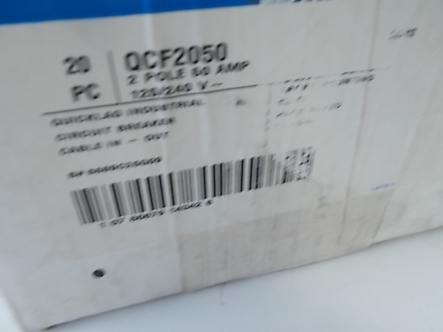 (20) Cutler Hammer QCF2050 50 Amp B...