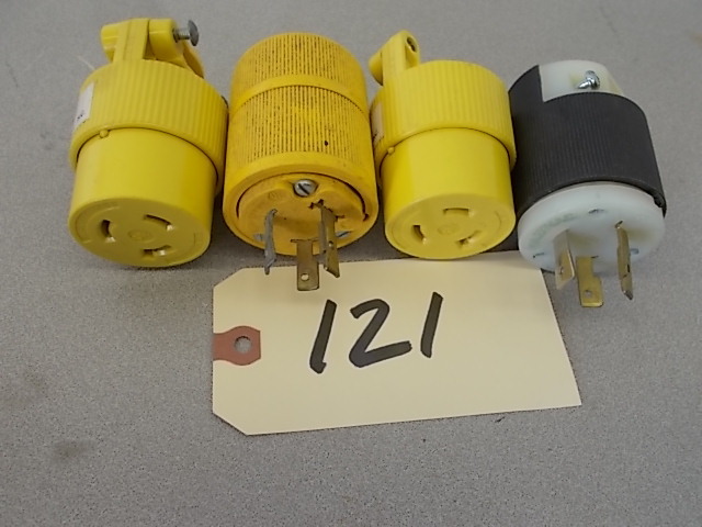 (2) Pair 20 Amp, 277 Volt Twist Loc...