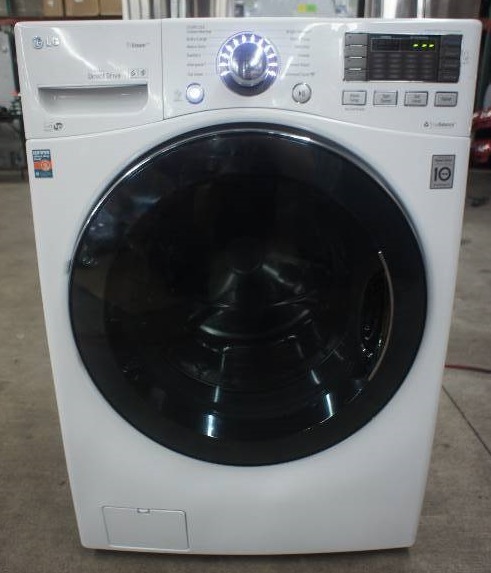 lot 6 image: LG Washer - Model # (WM3570HWA)