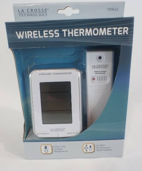 lot 5 image: LA CROSSE Weather Stat Digital Thermometer