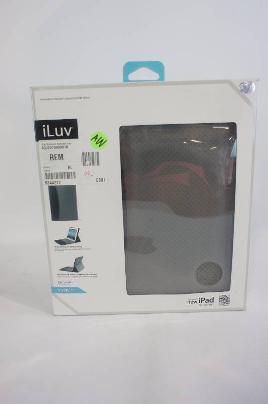 lot 9 image: iLuv Executive Folio Cover with Bluetooth Keyboard for iPad 4