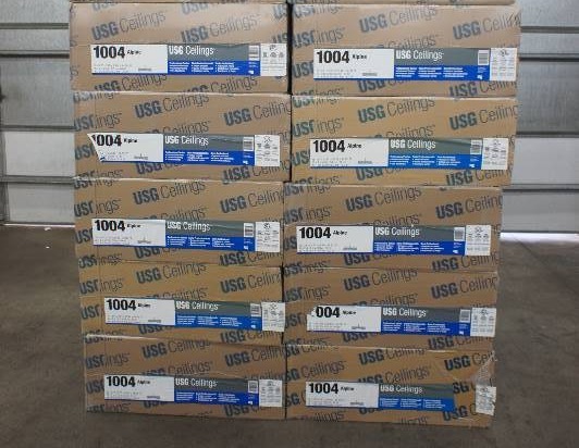 Alpine 2 ft. x 2 ft. Lay-in Ceiling Tile (64 sq. ft.  case) - 10 cases