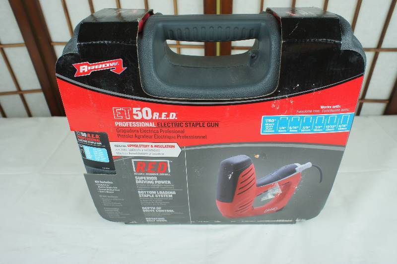 Arrow Fastener 1 in. T50 Electric Staple Gun