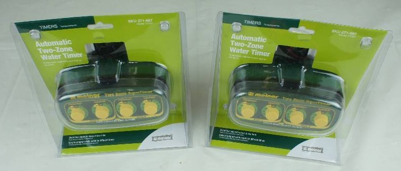 Melinor 2-Zone Water Timer - 2 pack