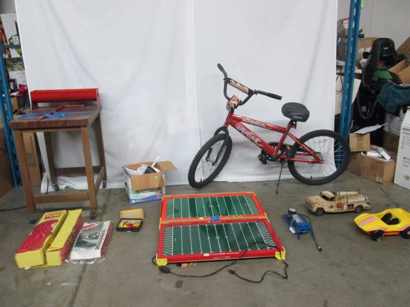 lot 28 image: Bike and Kids Toys