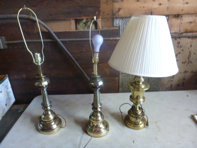 lot 114 image: 3 Table Lamps