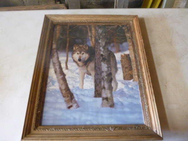 lot 125 image: Wolf Print
