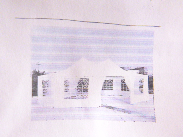 lot 128 image: Large Decagon Party Tent