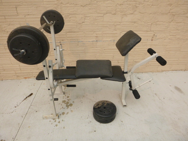 lot 147 image: Weight Bench