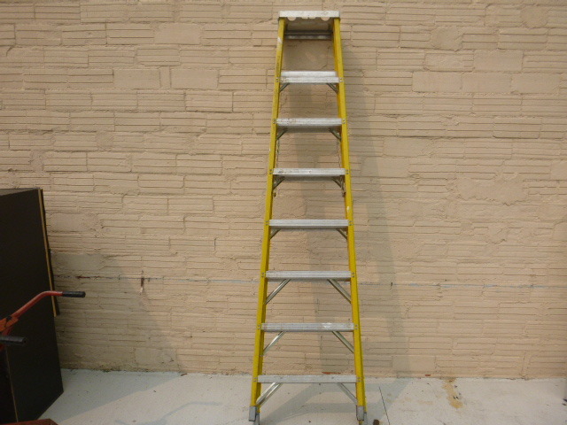lot 161 image: Keller Fiberglass Step Ladder