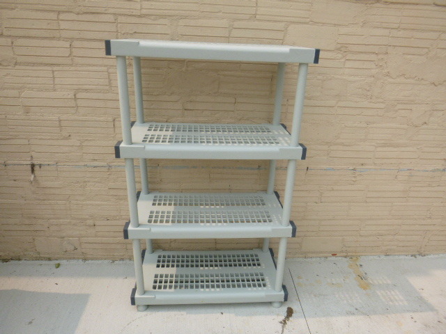 lot 174 image: Plastic Shelving