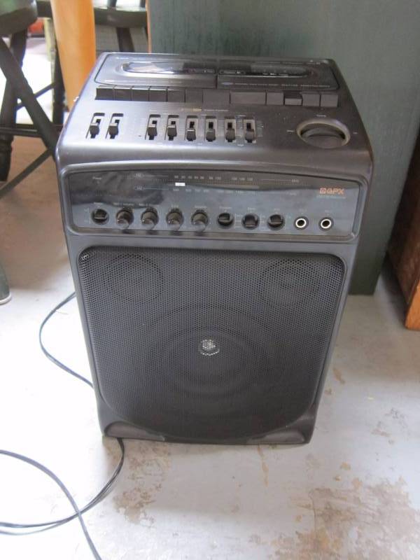 lot 44 image: GPX ReceiverKaraoke Machine