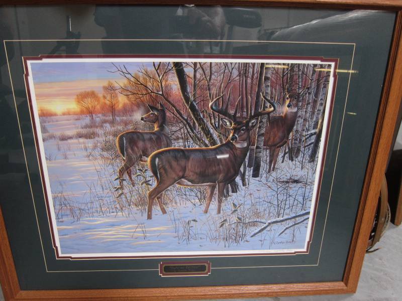 lot 49 image: Framed Art