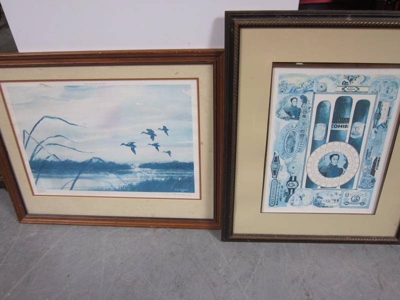 lot 53 image: Framed Art