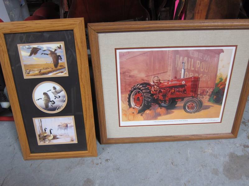 lot 54 image: Framed Art