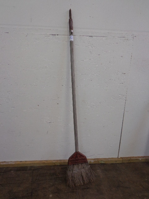 lot 12 image: Antique BroomIce Chisel
