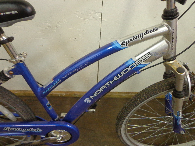 northwoods folding bike