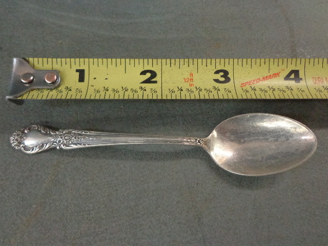 lot 41 image: Sterling Silver Spoon