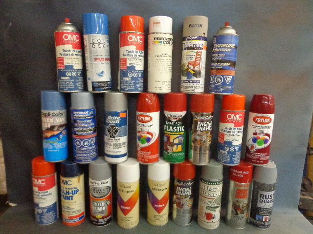 lot 142 image: Spray Paints