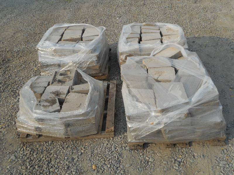 (4) Pallet Of Retaining Wall Block,...
