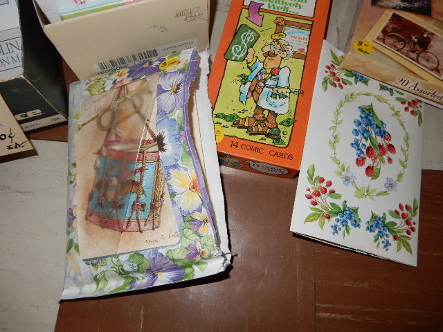 lot 97 image: Lot of Cards and Stationary.. Very nice cards.. Lot of NEAT themed