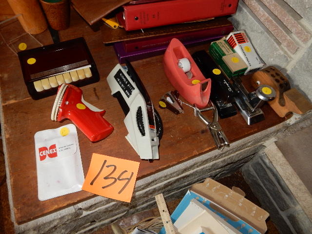 lot 134 image: Misc. office Supplies