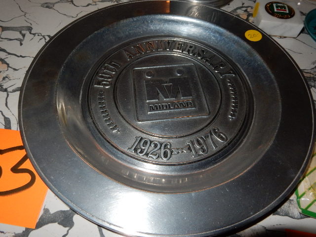 lot 154 image: Midland Cooperative 50 year anniversary commemorative items.. Other logoed items.. Corn Cob pipe