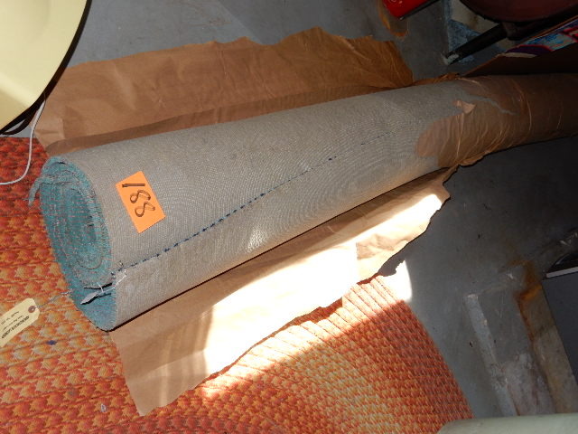 lot 188 image: Nice piece of NEW Carpeting.. 126in x  (I would say approx 10ft) Please inspect.. You can unroll it if you want