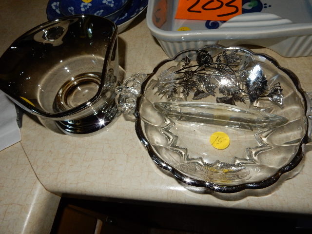 lot 203 image: Misc. Glassware as pictured