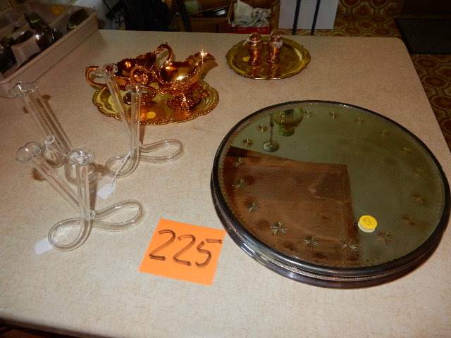 lot 225 image: Misc. Serving and Decorative items as pictured