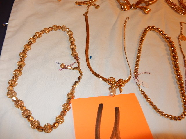 lot 1U image: Misc. Necklaces as pictured