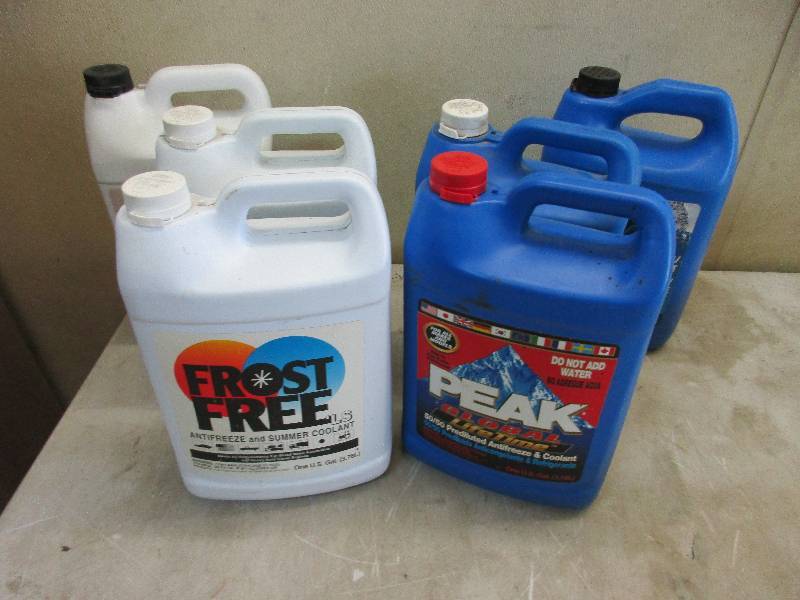 6 gallons of antifreeze