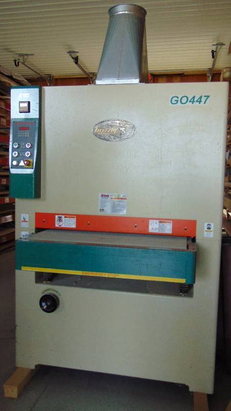 Grizzly Wide Belt 37 Dual Head Sander