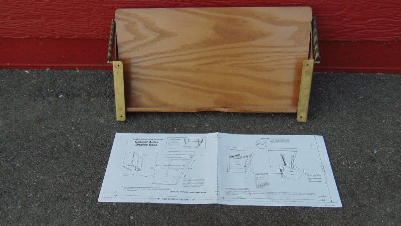 Cabinet Aides Display Rack