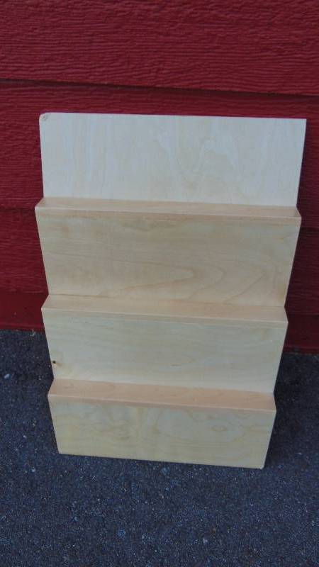 Tiered Wood Shelf