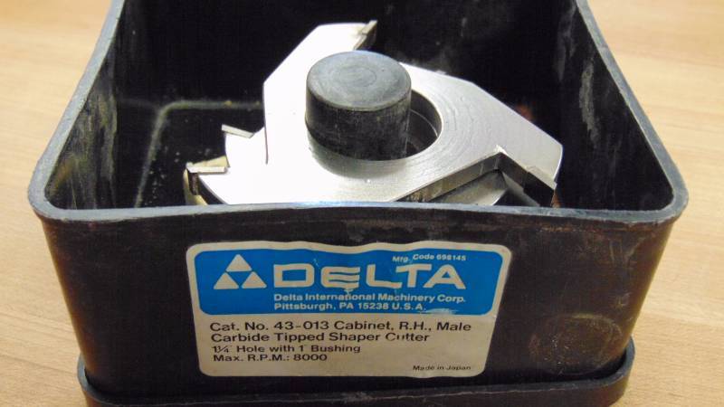 Delta Carbide Tipped Shaper Cutter