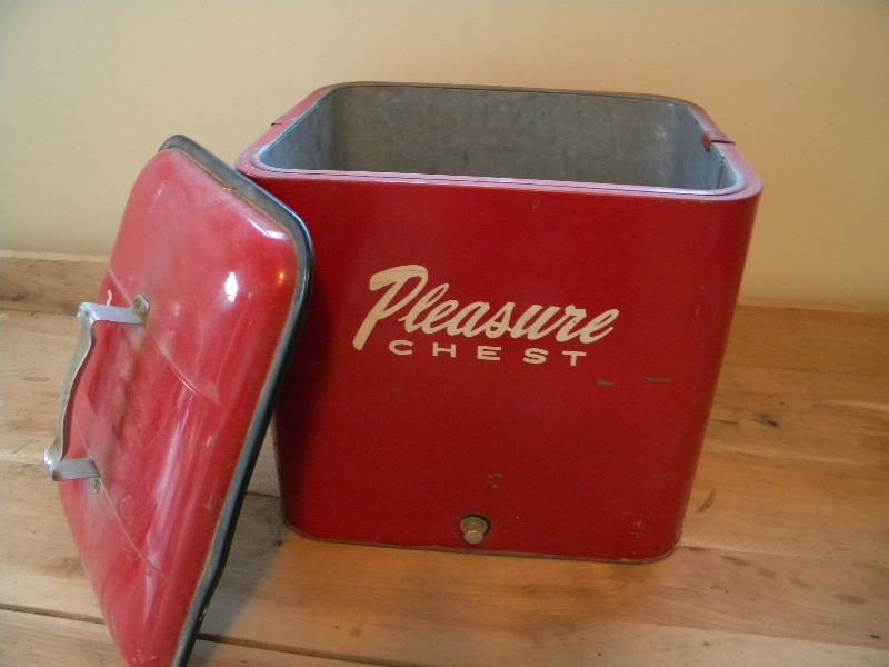 Antique Pleasure chest cooler