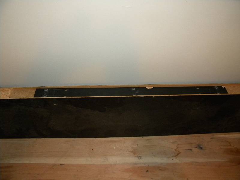 IKEA black shelf