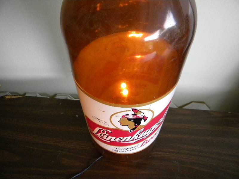 Lighted beer sign