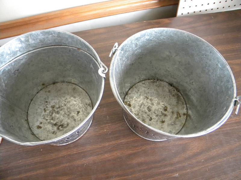 Metal beer pails