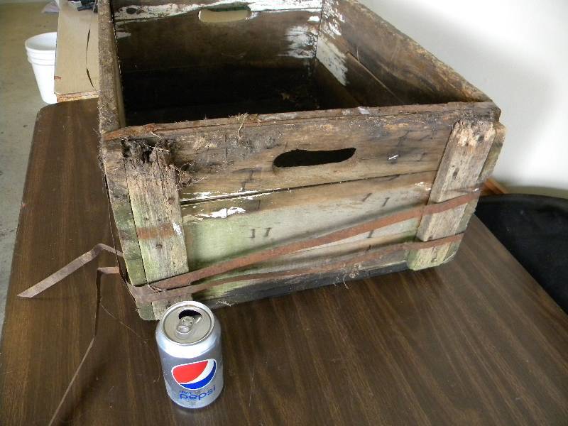 Old wood crate