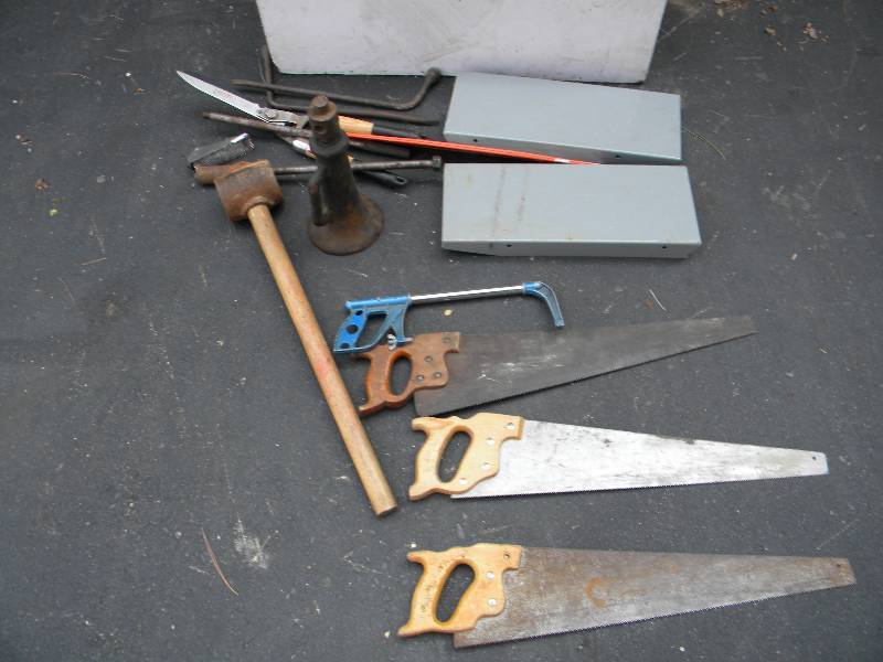 Box with tools