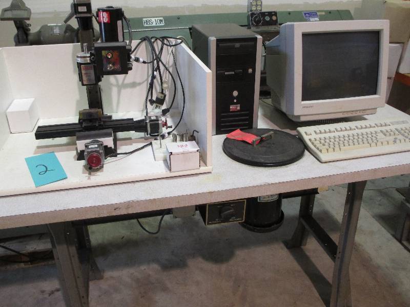 lot 2 image: Sherline modle # 5400 mini-mkc CNC ...