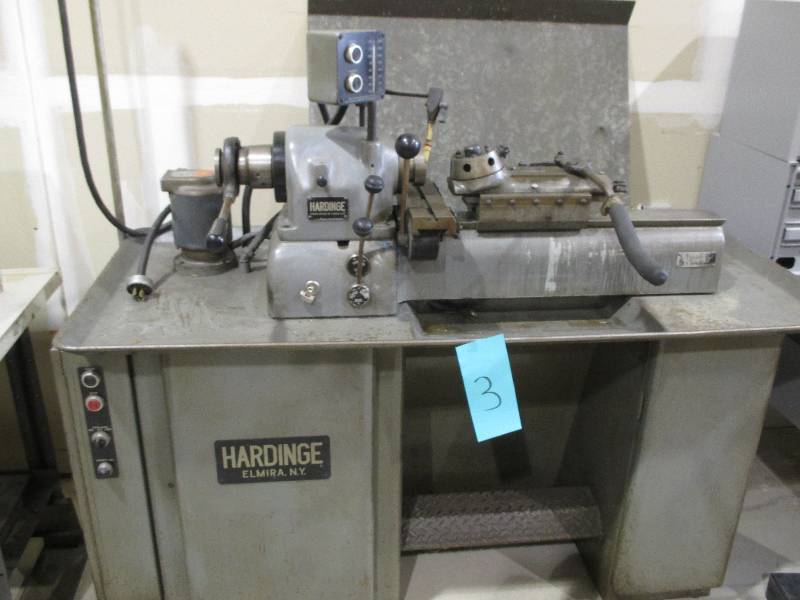 lot 3 image: Hardinge handscrew model brown and ...